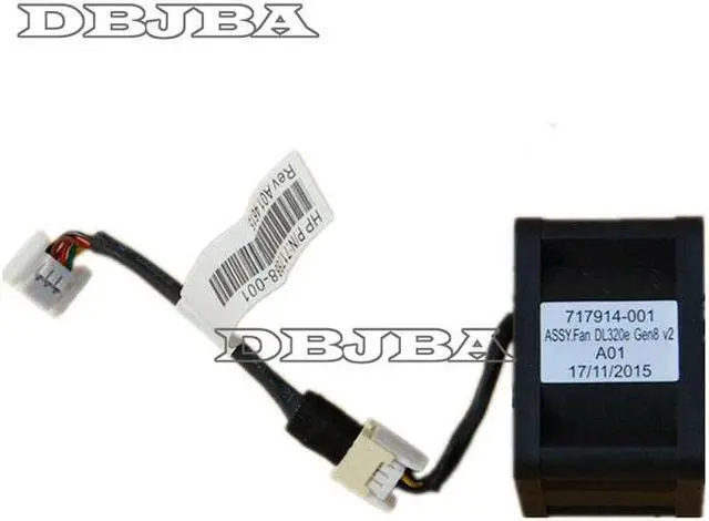 Alt view image 2 of 6 - Fan For HP DL320e Gen8 v2 Server Cooling Fan 717914-001 725264-001 Cooling Fan