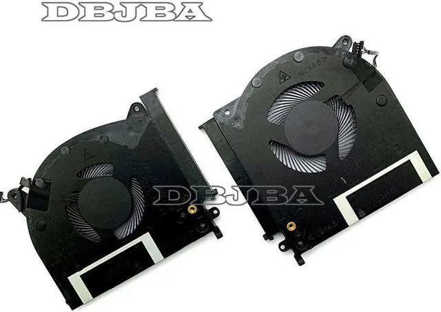 Alt view image 2 of 6 - Fan For Dell Alienware M15 R2 N18E Gaming Laptop 2019 CPU + GPU Cooling Fan 0X9FRW