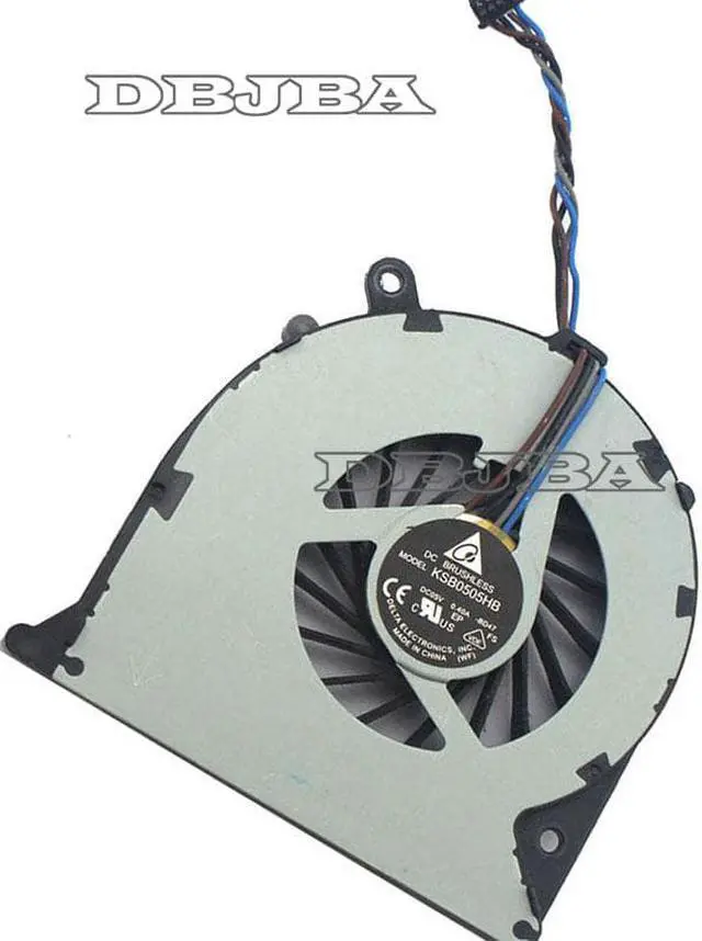 Alt view image 3 of 6 - Fan For HP Envy17-3000 Envy17-3100 665908-001 CPU Cooling Fan KSB0506HB-BD47