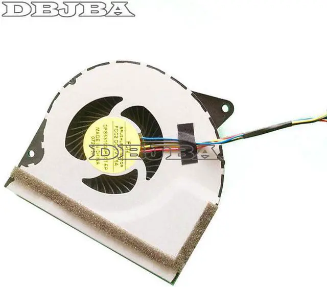 Alt view image 3 of 6 - Fan For LENOVO IdeaPad Z710 AB08505HX120B00 0Z710 DFS531005PL0T FCC2 1323-00JB000 CPU Cooling Fan