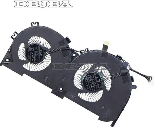 Alt view image 3 of 6 - Fan For Lenovo IdeaPad 700-15 700-15ISK 700-17ISK CPU Cooling Fan 023.1005G.0003 DFS2001059A0T FH9P FH9Q