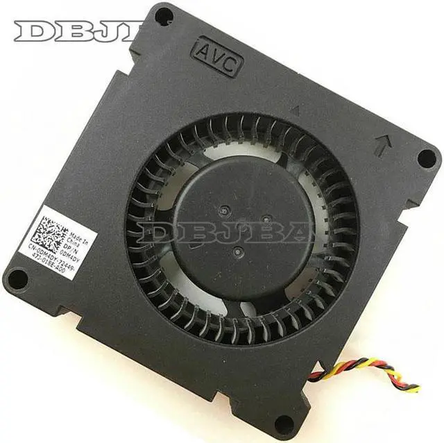 Alt view image 6 of 6 - Fan For Dell Inspiron 23 5348 OptiPlex 9030 Aio BAZA0715R2U CPU Cooling Fan DM4DY 0DM4DY