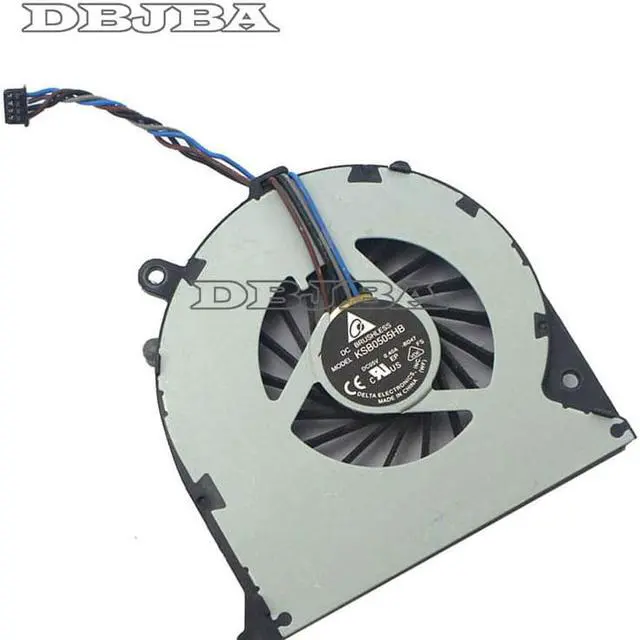 Alt view image 2 of 6 - Fan For HP Envy17-3000 Envy17-3100 665908-001 CPU Cooling Fan KSB0506HB-BD47
