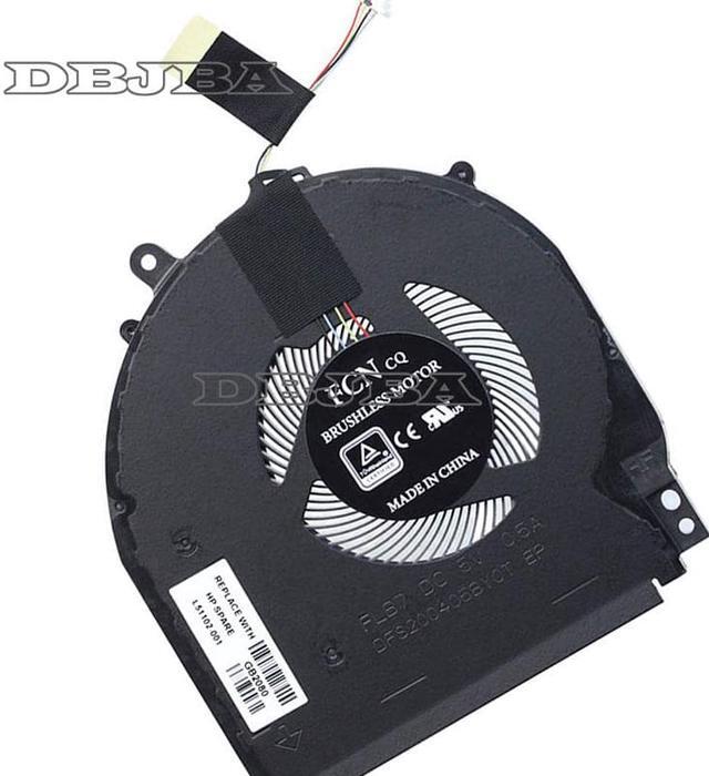 Alt view image 2 of 6 - Fan For HP Pavilion X360 14-DH 14-DH1036TX 14-DH1035TX 14-DH1037TX 14M-DH0003DX TPN-W139 L51102-001 CPU Cooling Fan