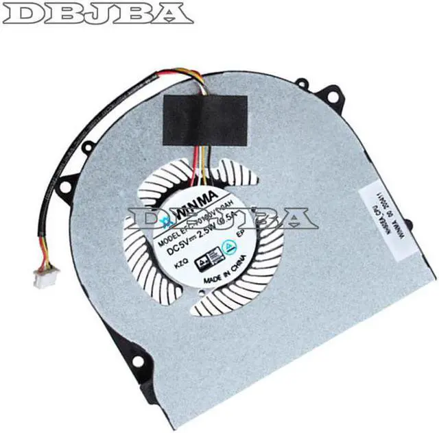Alt view image 2 of 6 - DBTLAP Fan For Hasee Z7M-CT5NA Z7M-CN7NA Z7M-CT7NK T58-V EFC-70100V1-0AH CPU Cooling Fan