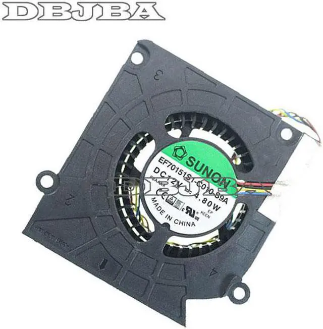 Main image of All-in-one cooling fan For EF70151S1-C010-S9A DC12V 4.80W 4PIN