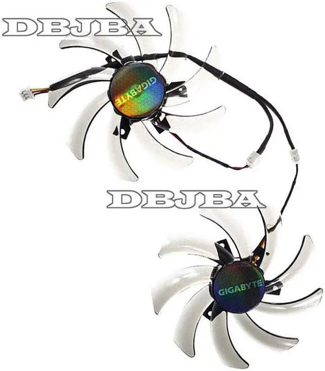 Alt view image 2 of 2 - 95mm Fan For GIGABYTE GTX560 GTX660 Graphics Card Cooling Fan 40mm 2Pin+3Pin 0.25A