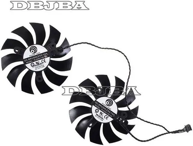 Main image of PLA09215B12H Graphics Card Cooling Fan For EVGA GTX 1080Ti SC2 GAMING Black GB