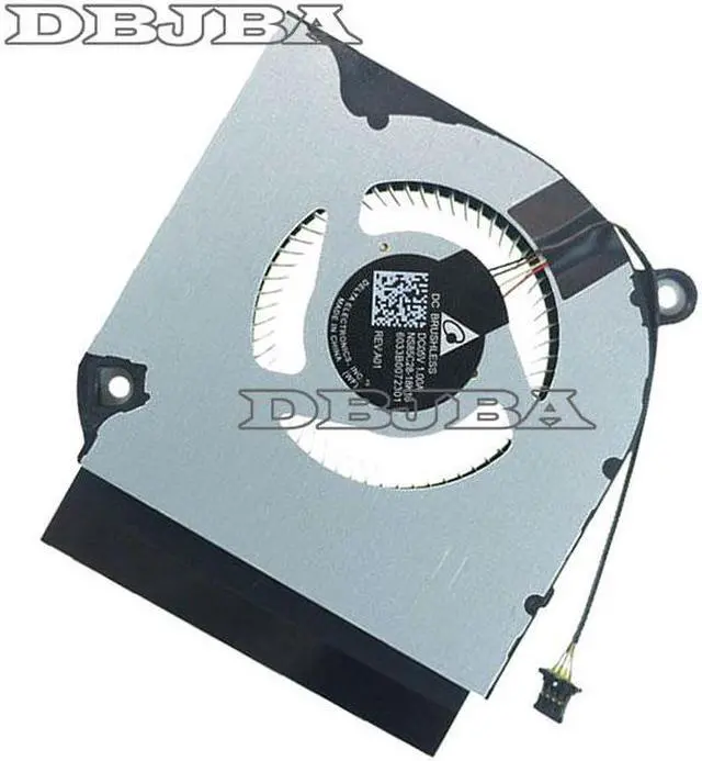 Main image of Laptop CPU Cooling Fan DC05V 1.00A NS85C28-18K16 6033B0072301 4Pin metal leaf