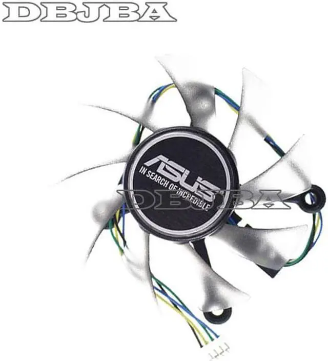 Alt view image 2 of 2 - PLA08015B12HH DC12V 4Pin Graphics Card Cooling Fan For ASUS PH-GeForce GTX1050TI-4G