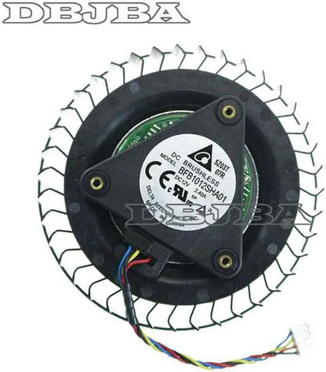 Main image of Fan For MSI RX VEGA 56 64 AIR BOOST 8G OC Graphics Card Turbine Cooling fan 4Pin