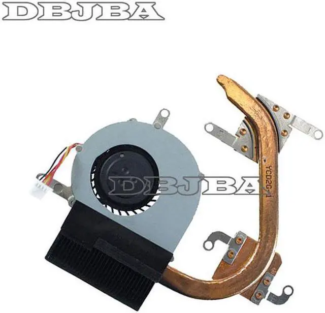 Alt view image 2 of 2 - Fan For Asus Eee PC 1015B 1015T CPU Cooling Fan With Heatsink Fan For AMD
