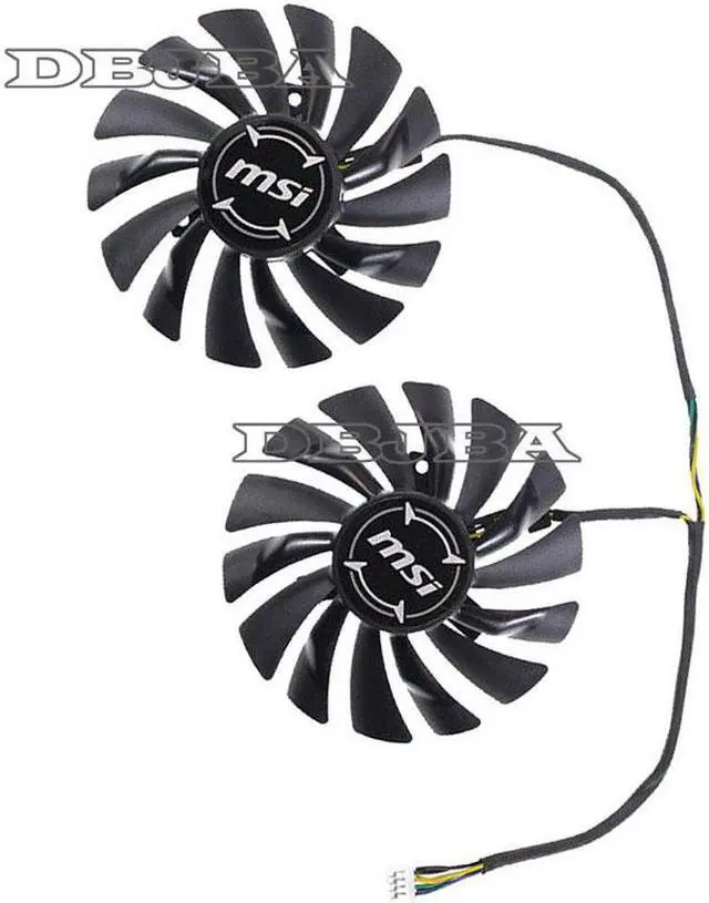 Main image of PLD09210S12HH DC12V 0.40A Graphics Card Cooling Fan For MSI GTX 1070Ti ARMOR 8G