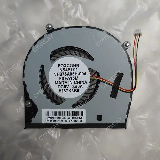 Main image of DBTLAP Cooler Fan For FOXCONN NS4BW0X NFB75A05H-004 Positivo Stilo XC7660 Cpu Cooling Fan