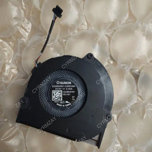 Main image of DBTLAP Laptop Cooling Fan For HP war X fan EG50040S1-CG00-S9A 6033B0067901 DC5V 0.45A 4PIN Cooler Fan
