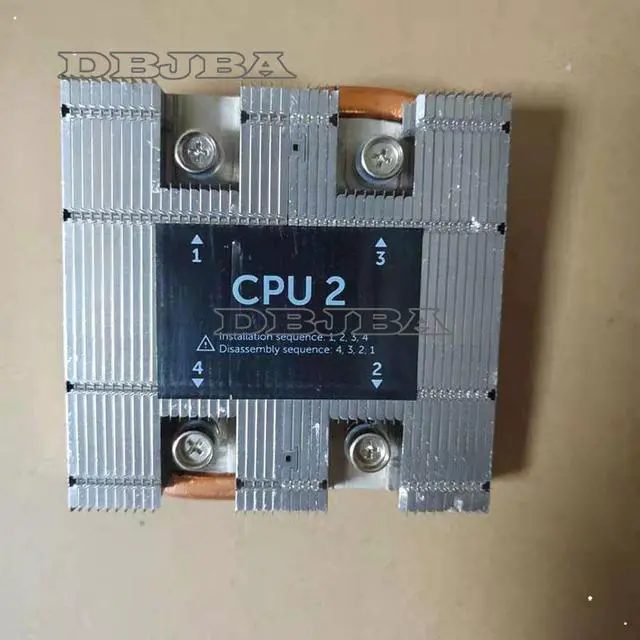 Main image of Original New Server Cooling Heatsink for Dell Poweredge FC630 CPU 2 0JR3TG JR3TG Heat sink