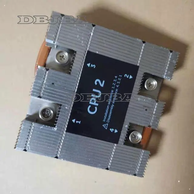 Alt view image 3 of 4 - Original New Server Cooling Heatsink for Dell Poweredge FC630 CPU 2 0JR3TG JR3TG Heat sink