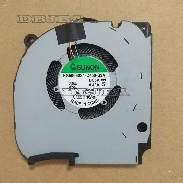 Main image of Laptop CPU Cooling Fan For SUNON EG50060S1-C450-S9A DC5V 0.40A 08PR40 8PR40
