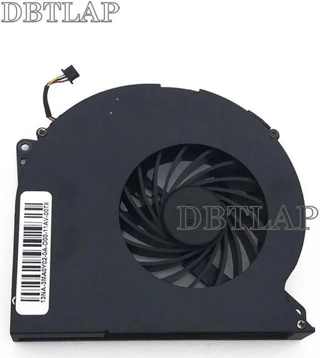 Alt view image 2 of 5 - Laptop CPU Fan Compatible for DELL L701X L702X DP/N:0XKD45 XKD45 4JGM7FAWI00 Cooling Fan Compatible for CECON F98M DFS661605FQ0T DC5V 0.5A Cooling