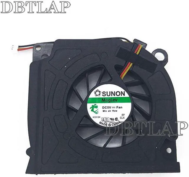 Alt view image 3 of 6 - Laptop CPU Fan Compatible for DELL Inspiron 1525 1526 1527 1545 PP41L D630 D620 D631 PP18L F0121 PP29L DFS531205M30T