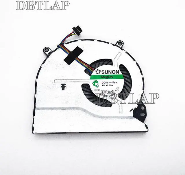 Alt view image 4 of 6 - Laptop CPU Fan for HP Sleekbook 14 15 702746-001 BSB0705HC-CC1S 697914-001 AB09005HX070B00 0CWU33 Cooling Fan