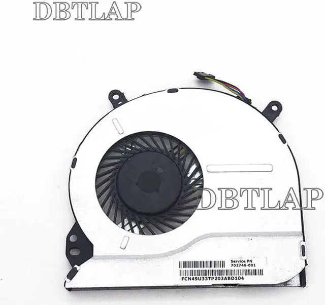Alt view image 2 of 6 - Laptop CPU Fan for HP Sleekbook 14 15 702746-001 BSB0705HC-CC1S 697914-001 AB09005HX070B00 0CWU33 Cooling Fan