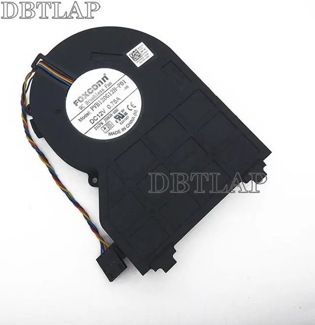 Alt view image 4 of 6 - Laptop CPU Fan Compatible for DELL optiplex 790SF 390SF 990SF 3010SF 7010SF 9CM 12V 0.75A