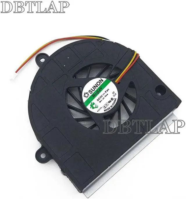 Alt view image 3 of 6 - Laptop CPU Fan Compatible for ASUS K43B K43T K53B K53T K53BY A53U X53B X53U K73T K73TK MF60120V1-C250-G99 Cooling Fan