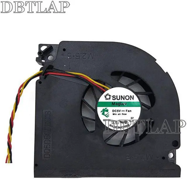 Alt view image 3 of 6 - Laptop CPU Fan Compatible for Acer Extensa 5210 5220 5420 5420G 5230E 5230Z 5230 TM5520 TM5530 TM5710 5100 5520G 5930 5330 5930G 5630G 5430 Series 3pin DFS551305MC0T F703