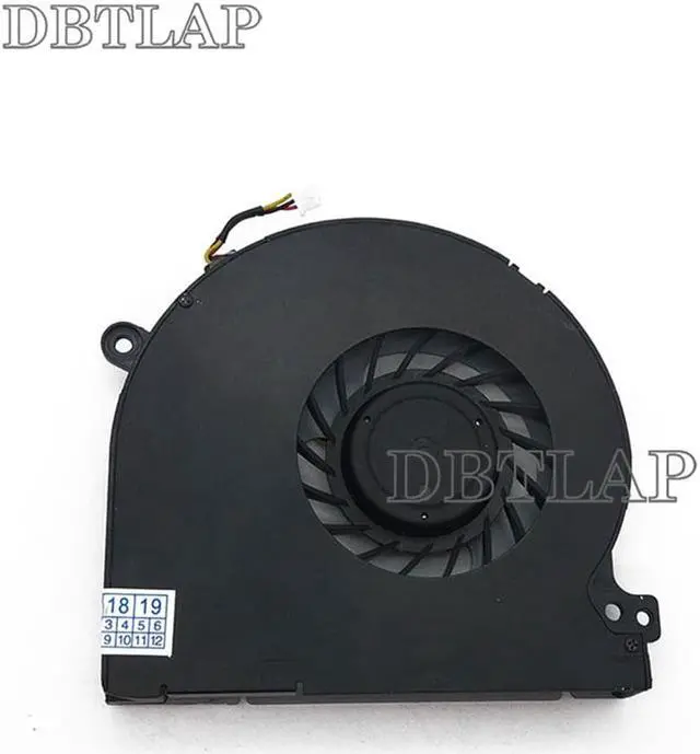Alt view image 5 of 6 - Laptop CPU Fan Compatible for Dell XPS 15 L502X L501X P11F P11F003 Laptop CPU Cooling Fan Cooler DFS601305FQ0T F98S DP/N 0W3M3P