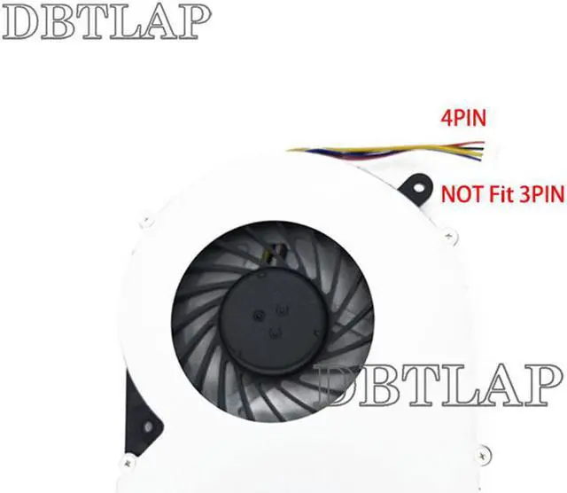 Alt view image 2 of 6 - for Toshiba Satellite L855D-S5114 L855D-S5117 L855D-S5220 L855D-S5242 Laptop Cooling 4pin Fan