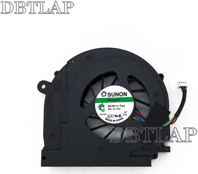 Alt view image 5 of 6 - Laptop CPU Fan Compatible for Dell Studio Series 1557 1555 1558 W956J MG74130V1-Q010-S99 3YFM8FAWI10 Cooling Fan Integrated Graphics