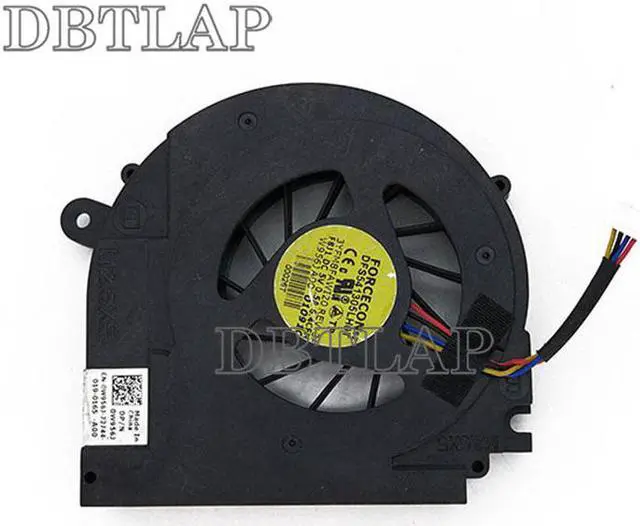 Main image of Laptop CPU Fan Compatible for Dell Studio Series 1557 1555 1558 W956J MG74130V1-Q010-S99 3YFM8FAWI10 Cooling Fan Integrated Graphics