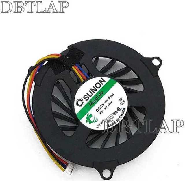 Alt view image 3 of 6 - Laptop CPU Fan Compatible for DELL Studio 1535 1555 1536 1537 1556 1558 PP33L PP33 Cooling Fan Independent Graphics