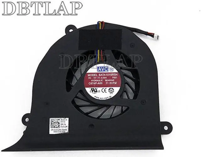 Main image of Laptop CPU Fan for Alienware M17x R2 M17XR2 Laptop CPU Cooling Fan AVC BATA1015R5H KSB0705HA U012M 0U012M