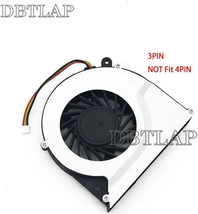 Alt view image 5 of 6 - Laptop CPU Fan Compatible for Toshiba Satellite L870D L875 L875D Series, DFS501105FR0T KSB06105HA MG62090V1-Q030-S99 Fan 3 PIN