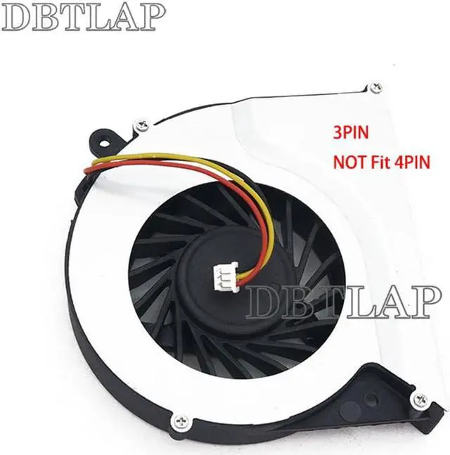 Alt view image 6 of 6 - Laptop CPU Fan Compatible for Toshiba Satellite L870D L875 L875D Series, DFS501105FR0T KSB06105HA MG62090V1-Q030-S99 Fan 3 PIN