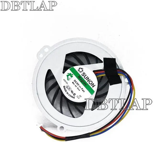 Alt view image 4 of 6 - Laptop CPU Fan Compatible for ASUS K42D K42 X42D K42DR A40D K42DY(AMD Inside) KSB0505HB 4 PIN CPU Cooler Fan Controller heatsink Q