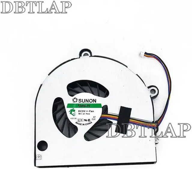Alt view image 3 of 6 - Laptop Fan Compatible for Toshiba Satellite P855-S5312 CPU Fan