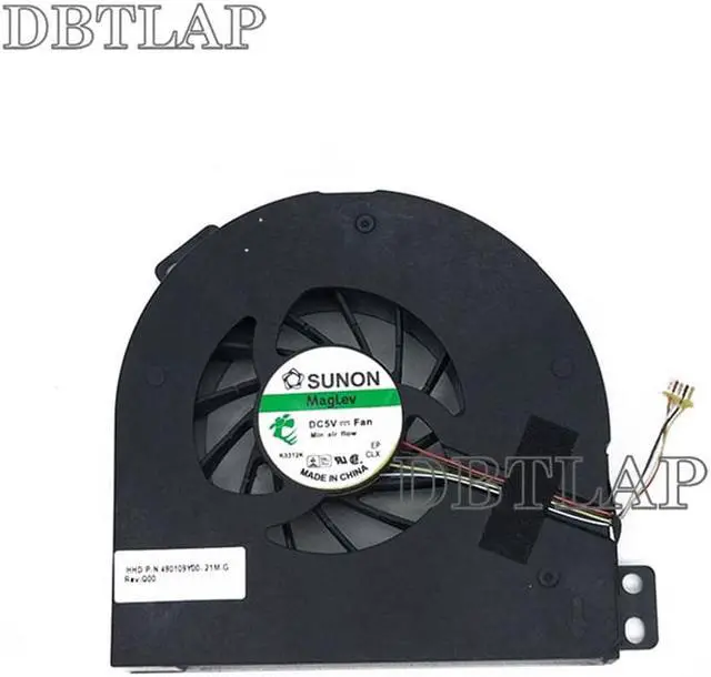 Alt view image 3 of 6 - Laptop CPU Fan Compatible for DELL Precision M4600 05PJ49 5PJ49 Notebook CPU Cooler heatsink Fan