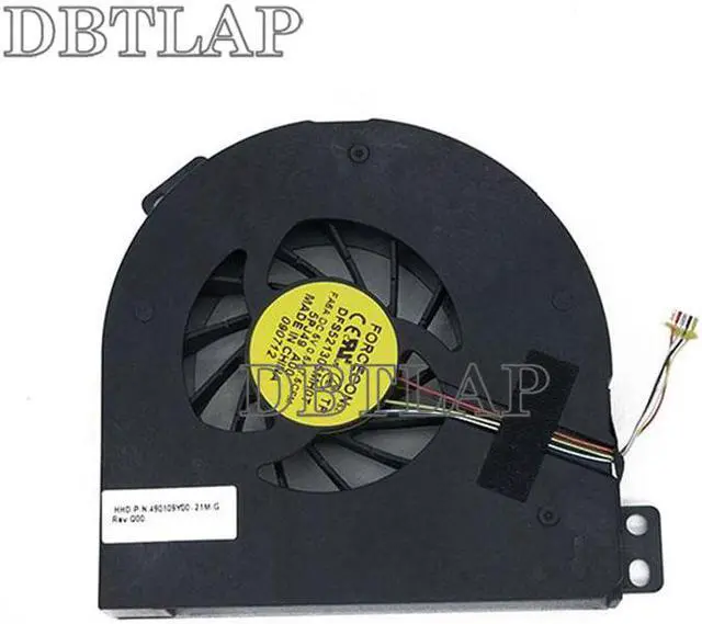 Main image of Laptop CPU Fan Compatible for DELL Precision M4600 05PJ49 5PJ49 Notebook CPU Cooler heatsink Fan