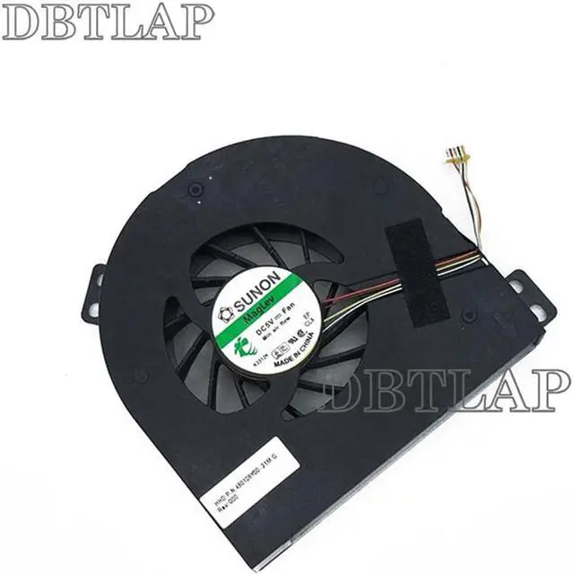 Alt view image 4 of 6 - Laptop CPU Fan Compatible for DELL Precision M4600 05PJ49 5PJ49 Notebook CPU Cooler heatsink Fan