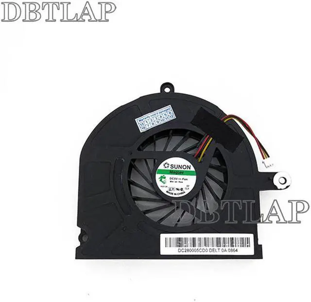Alt view image 3 of 6 - Laptop Fan Compatible for Toshiba Qosmio X305-Q705 X305-Q706 CPU Fan