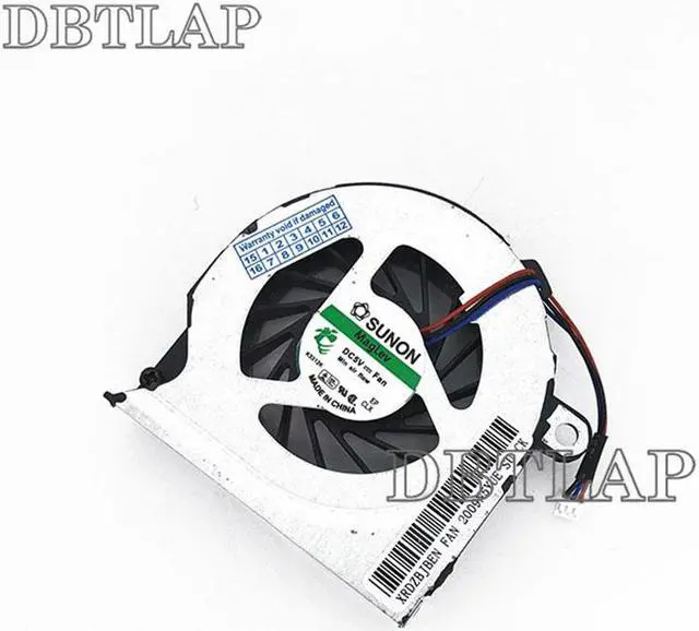 Alt view image 4 of 6 - Laptop CPU Fan for HP 4325S 4420 4421 4421S 4321S 4326S 4320s 4321 4325 4326 4420s 4425 4425s 4426 4426s MF60130V1-Q010-H99 3 PIN