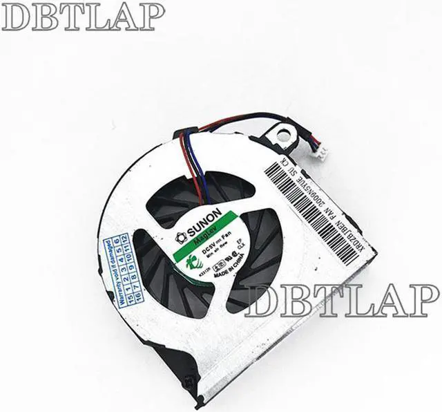 Alt view image 3 of 6 - Laptop CPU Fan for HP 4325S 4420 4421 4421S 4321S 4326S 4320s 4321 4325 4326 4420s 4425 4425s 4426 4426s MF60130V1-Q010-H99 3 PIN