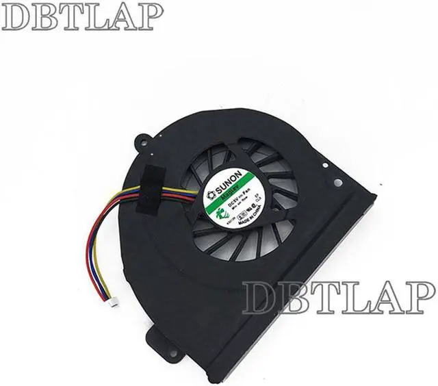 Alt view image 3 of 6 - Laptop CPU Fan for ASUS K53SD K43B K43X K43T K43S K43SJ A43S A53U X53S X53U A43SK X43S K53B 4 Pins