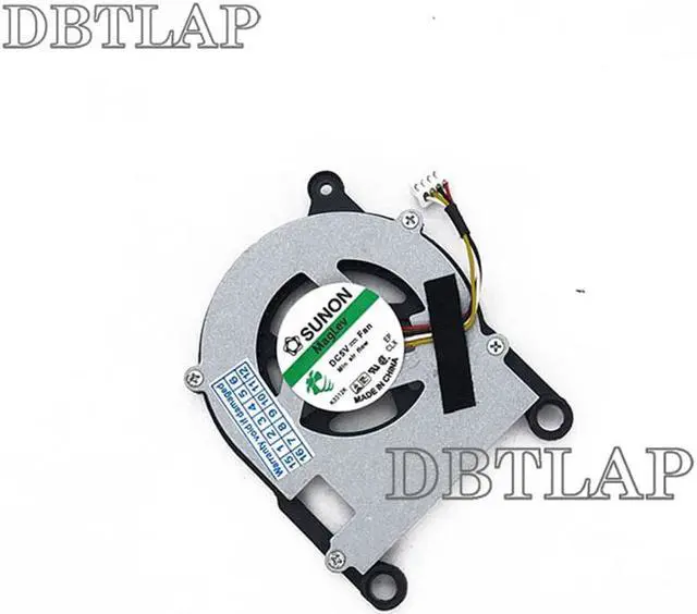 Alt view image 4 of 6 - Laptop CPU Fan for Acer Aspire One ZG8 531H AB5805HX-K0B