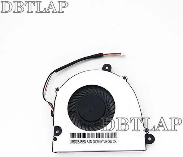Alt view image 2 of 6 - Laptop CPU Fan for Clevo W110 W110ER W150 W150HRM W170HR W170 i7 CPU Earth P370 P370EM iRu Patriot 805 6-23-AW15H-010 DFS551205GQ0T FAJD