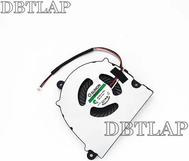 Alt view image 3 of 6 - Laptop CPU Fan for Clevo W110 W110ER W150 W150HRM W170HR W170 i7 CPU Earth P370 P370EM iRu Patriot 805 6-23-AW15H-010 DFS551205GQ0T FAJD