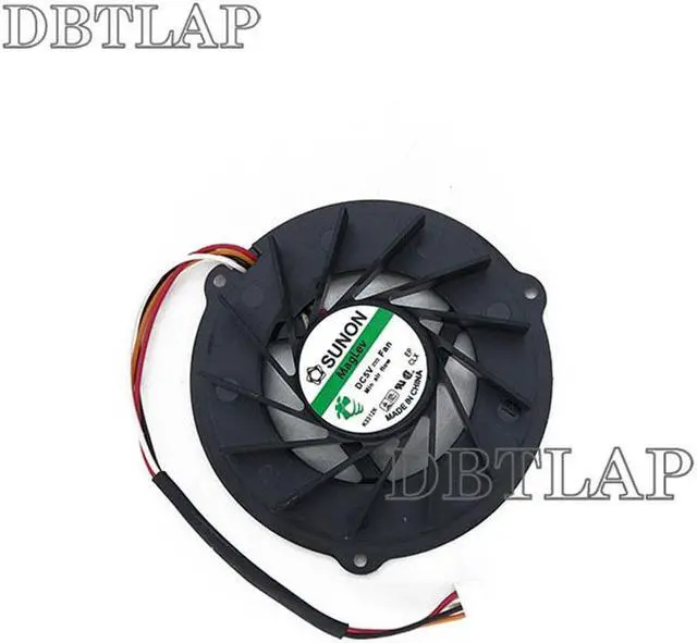 Alt view image 4 of 6 - Laptop CPU Fan for ASUS V2 V2X V2JE F6 F6V F6S F6E F6VE F9F F9 F9D F9DC F9S F9E F9J Fan SUNON GC056015VH-A Fan
